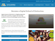 Tablet Screenshot of digitalschools.ie